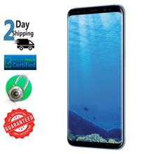 Load image into Gallery viewer, Galaxy S8 64GB SM-G950U Coral Blue Verizon + GSM Unlocked Smartphone