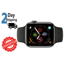 Load image into Gallery viewer, Watch Series 4 Space Gray GPS + Cellular 44 mm Aluminium Case with Black Sport Band