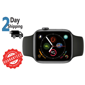 Watch Series 4 Space Gray GPS + Cellular 44 mm Aluminium Case with Black Sport Band