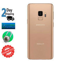 Load image into Gallery viewer, Galaxy S9 64GB SM-G960U Sunrise Gold Verizon + GSM Unlocked Smartphone