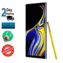 Load image into Gallery viewer, Galaxy Note 9 Ocean Blue 128GB Verizon GSM Unlocked Android Smartphone