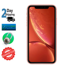 Load image into Gallery viewer, iPhone XR Coral Orange 128GB A1984 Verizon GSM Unlocked Smartphone