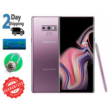 Load image into Gallery viewer, Galaxy Note 9 SM-N96U 128GB Lavender Purple Verizon + GSM Unlocked Smartphone