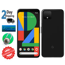 Load image into Gallery viewer, Pixel 4 64GB G020I Just Black Verizon + GSM Unlocked Smartphone