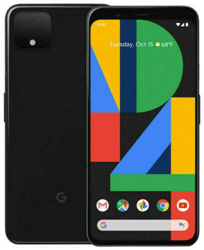 Pixel 4XL Unlocked Verizon + GSM Unlocked 64GB Smartphone in Just Black