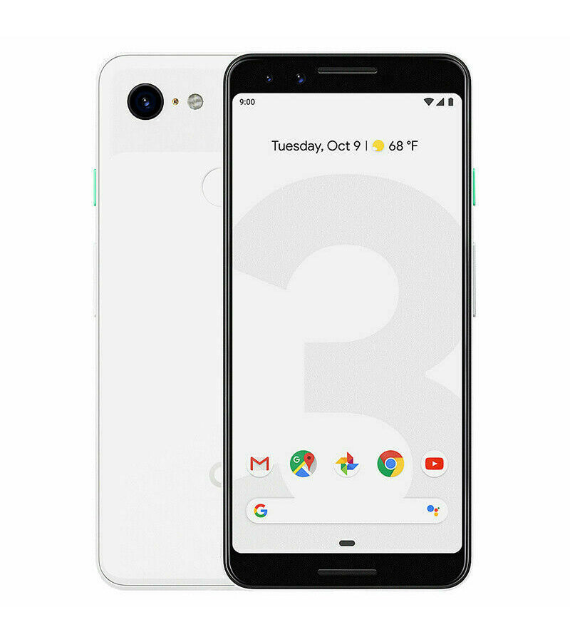 Pixel 3 128GB Clearly White Verizon + GSM Unlocked Smartphone