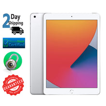 Load image into Gallery viewer, iPad 8th Gen 32GB A2429 10.2&quot; Wi-Fi + Cellular Verizon Silver Tablet