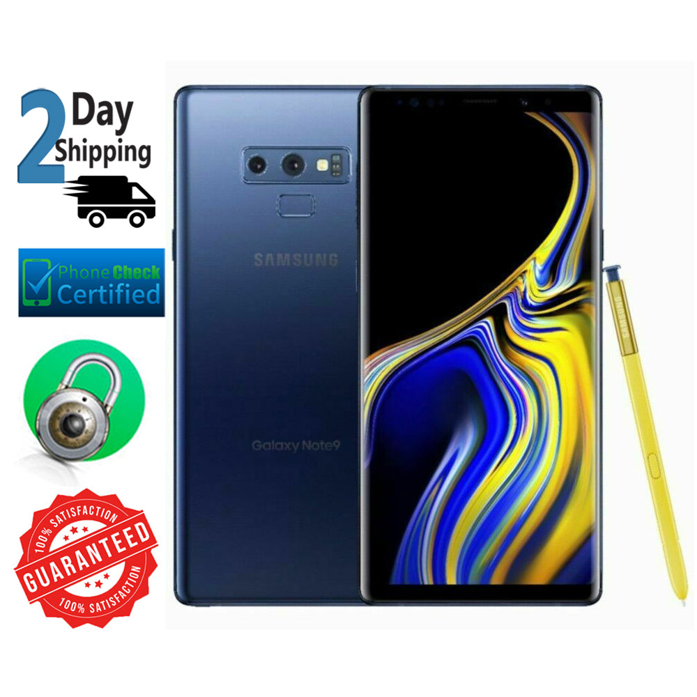 Galaxy Note9 SM-N960U 128GB Ocean Blue Verizon + GSM Unlocked Smartphone