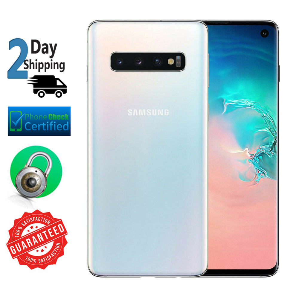 Galaxy S10 128GB SM-G973U Prism White Verizon Smartphone