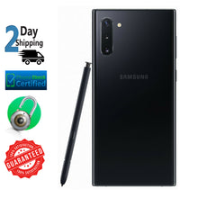 Load image into Gallery viewer, Galaxy Note 10 256GB Aura Black US Cellular + GSM Unlocked Smartphone