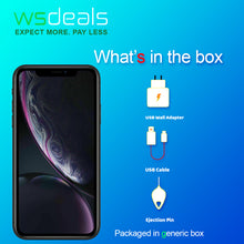 Load image into Gallery viewer, iPhone XR 64GB A1984 MT302LL/A Black Verizon + GSM Unlocked Smartphone