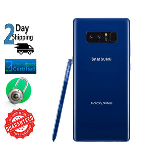 Galaxy Note8 SM-N950U 64GB Deep Sea Blue Verizon + GSM Unlocked Smartphone