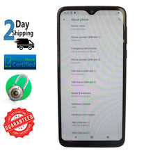 Load image into Gallery viewer, Moto G8 Play XT2015-2 Black Onyx 32GB GSM Unlocked Smartphone