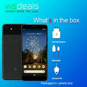 Pixel 3a 64GB Just Black G020E Verizon Smartphone