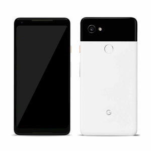 Pixel 2 XL 128GB Black & White Verizon GSM Unlocked Smartphone Good