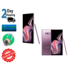 Load image into Gallery viewer, Galaxy Note9 SM-N960U 512GB Lavender Purple Verizon + GSM Unlocked Smartphone