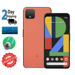 Pixel 4 G020I 64GB Oh So Orange Verizon + GSM Unlocked Smartphone