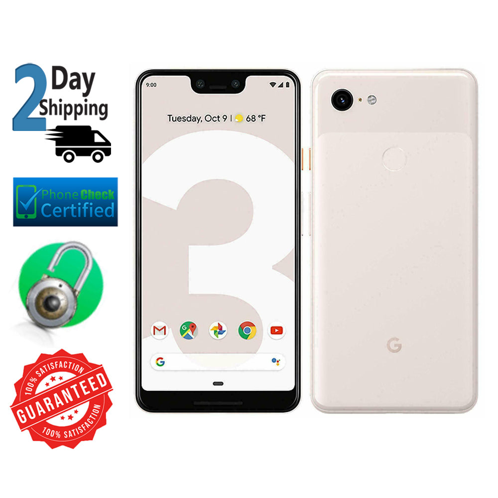 Pixel 3 XL 64GB Not Pink Verizon G013C GSM Unlocked Smartphone