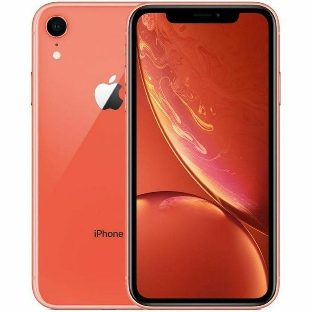 iPhone XR Coral 128GB Verizon + GSM Unlocked Smartphone