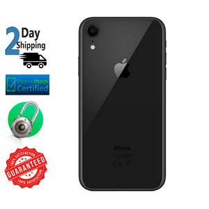 iPhone XR 64GB A1984 MT302LL/A Black Verizon + GSM Unlocked Smartphone