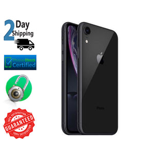 iPhone XR 64GB A1984 MT302LL/A Black Verizon + GSM Unlocked Smartphone