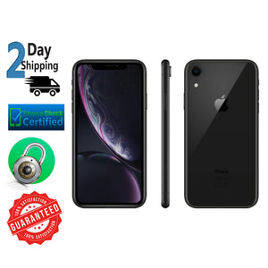 iPhone XR A1984 64GB Black Sprint Locked Smartphone