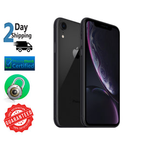 iPhone XR A1984 64GB Black Sprint Locked Smartphone