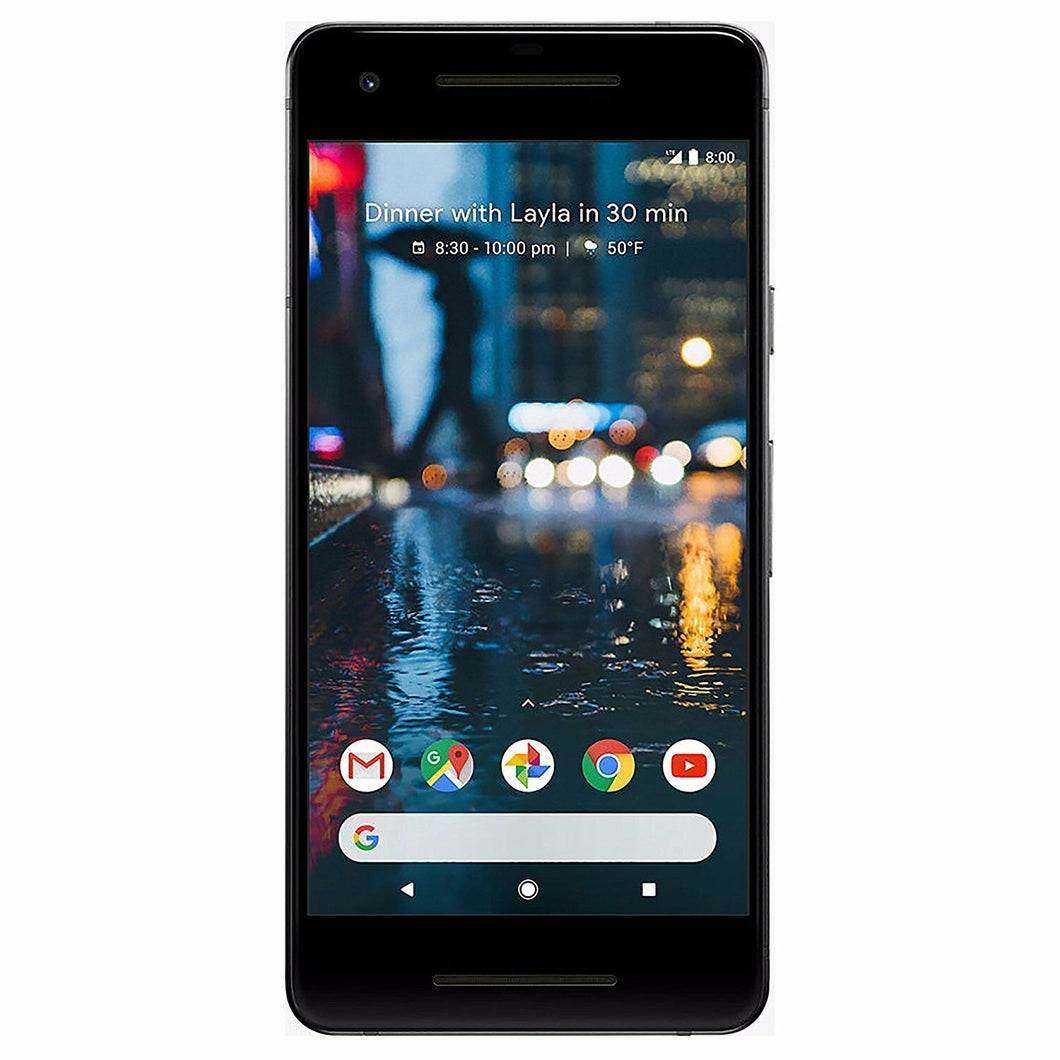 Pixel 2 64GB Global Verizon GSM Unlocked 4G Smartphone Just Black