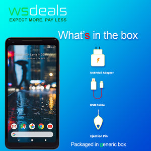 Pixel 2 XL 64GB Just Black Verizon + GSM Unlocked Smartphone