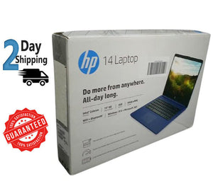 14-dq0005dx 14" Blue N4020 1.1GHz 4GB 64GB eMMC Windows 10 Home-S Mode Laptop